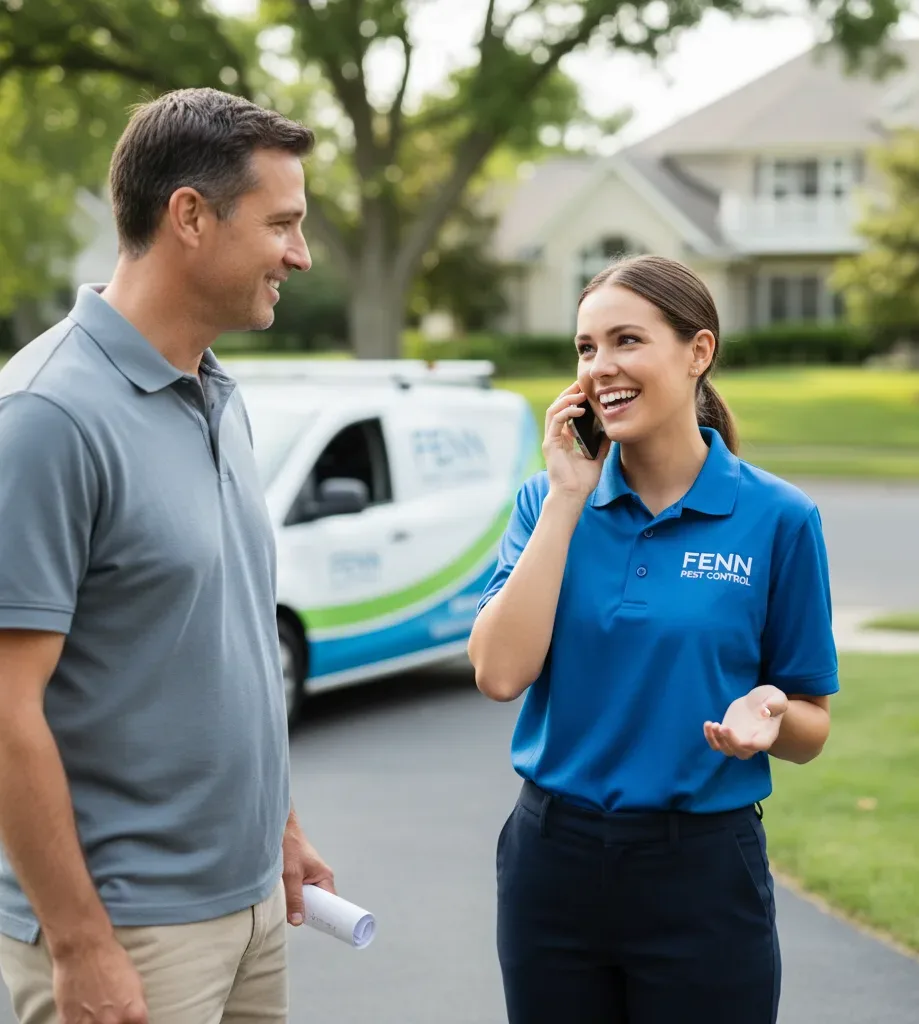 Fenn Pest Control customer support in West Long Branch